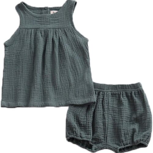 Breezy Comfort for Your Little One – LOOLY Cotton Linen Baby Set