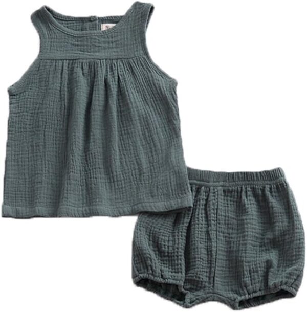 Breezy Comfort for Your Little One – LOOLY Cotton Linen Baby Set