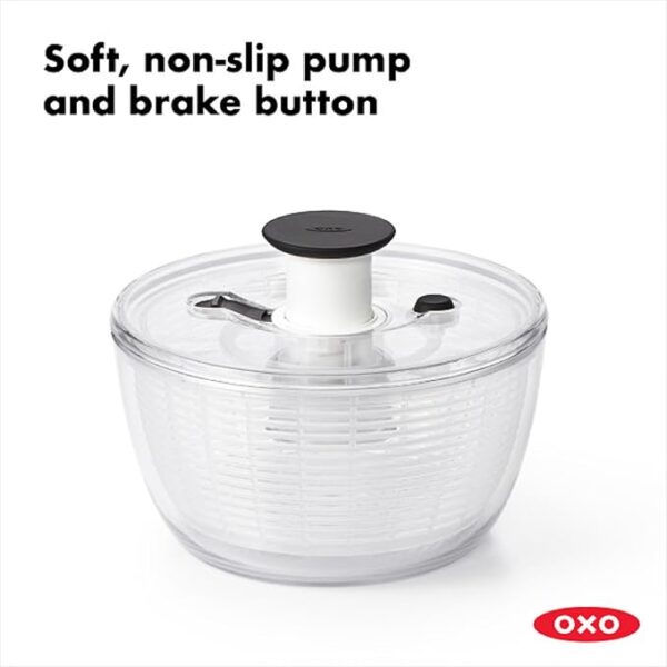 Effortless Salad Prep – OXO Good Grips Large Salad Spinner