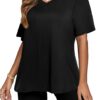 Effortless Summer Style – AGSEEM Two-Piece V-Neck Biker Short Set
