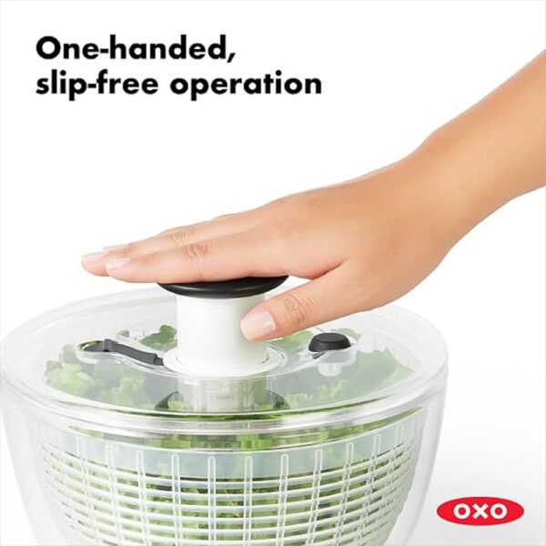 Effortless Salad Prep – OXO Good Grips Large Salad Spinner