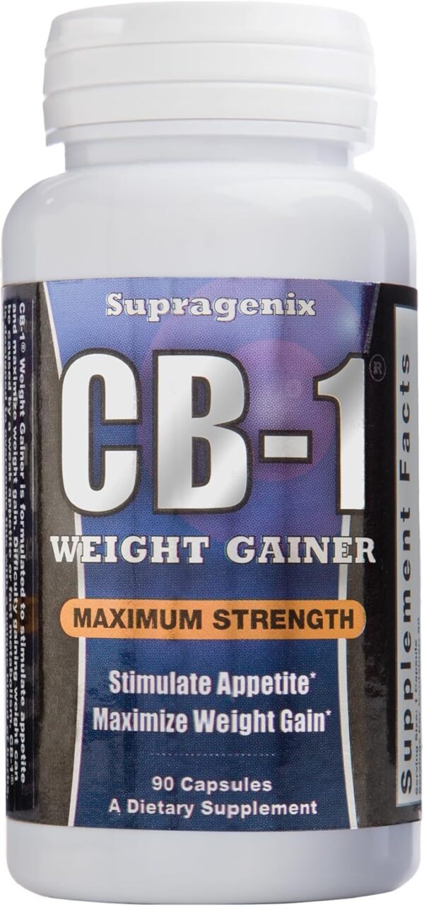 CB-1 Weight Gainer Pills (90 Count) – Appetite Booster for Men & Women