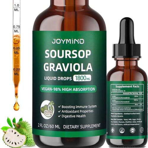 Graviola Soursop Leaf Extract Liquid – High-Absorption Bitters for Immune, Liver & Sleep Support