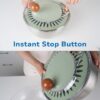 Crisp, Clean Greens – Stainless Steel Salad Spinner