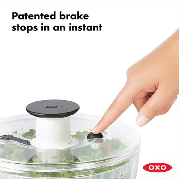 Effortless Salad Prep – OXO Good Grips Large Salad Spinner
