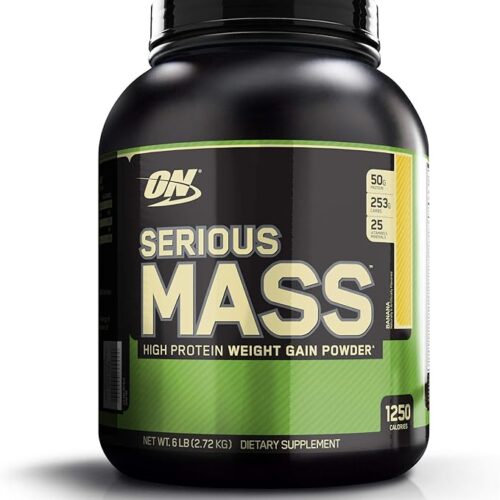 Optimum Nutrition Serious Mass, Banana - 6 lb (2.72 kg)