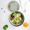 Crisp, Clean Greens – Stainless Steel Salad Spinner