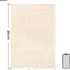 QUILTINA 100% Cotton Waffle Weave Kitchen Dish Towels – Super Absorbent 6-Pack (17x25”, Beige, Brown, Dark Grey)