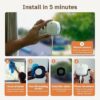 Always Watching — 2K Smart Indoor Security Cameras with AI Night Vision