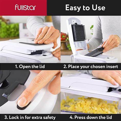 Transform Your Meal Prep – Fullstar 4-in-1 Vegetable Chopper & Spiralizer