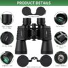 20x50 High Powered Binoculars – Professional-Grade Optics for Outdoor Adventures