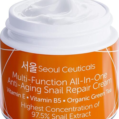 SeoulCeuticals Korean Skin Care Snail Mucin Moisturizer Cream