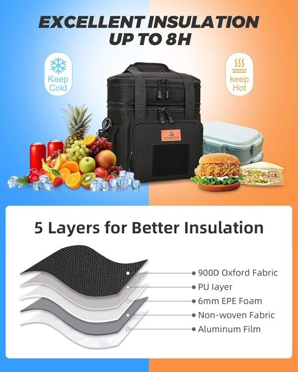 Expandable Tactical Lunch Box – 20-Can Capacity for Work & Outdoors
