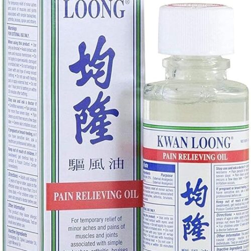 Kwan Loong Oil – Pain Relief Massage Oil, Family Size 57ml