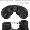 Occer 12x25 Compact Binoculars – High-Powered, Waterproof Optics for Outdoor Adventures